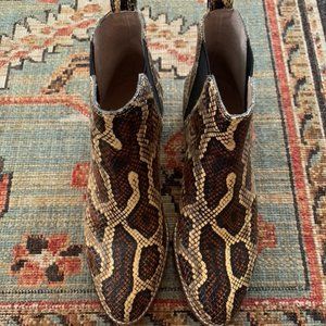 Madewell Snakeskin Boots